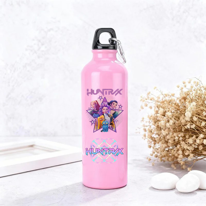 Travel Accessories Bike - Botol Air Aluminium Gambar Anime, Botol