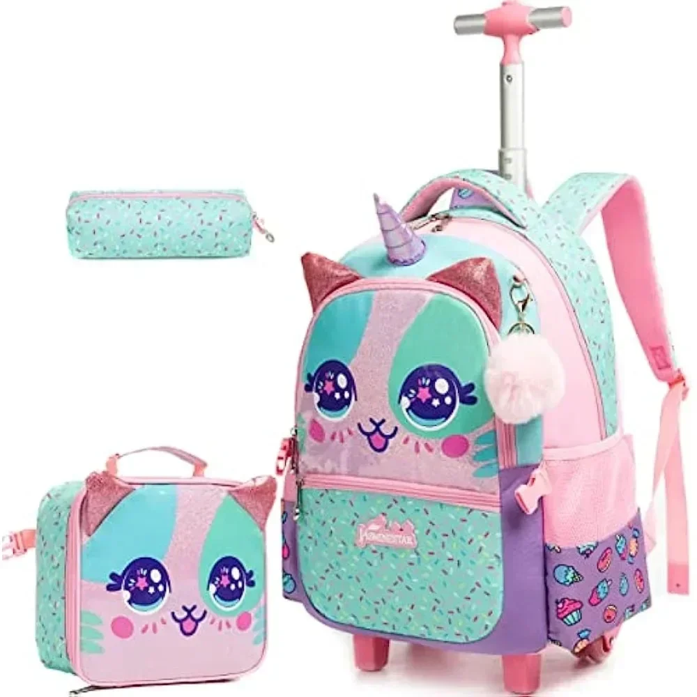 Travel Accessories Toddler - Ransel bergulir untuk perempuan, ransel beroda