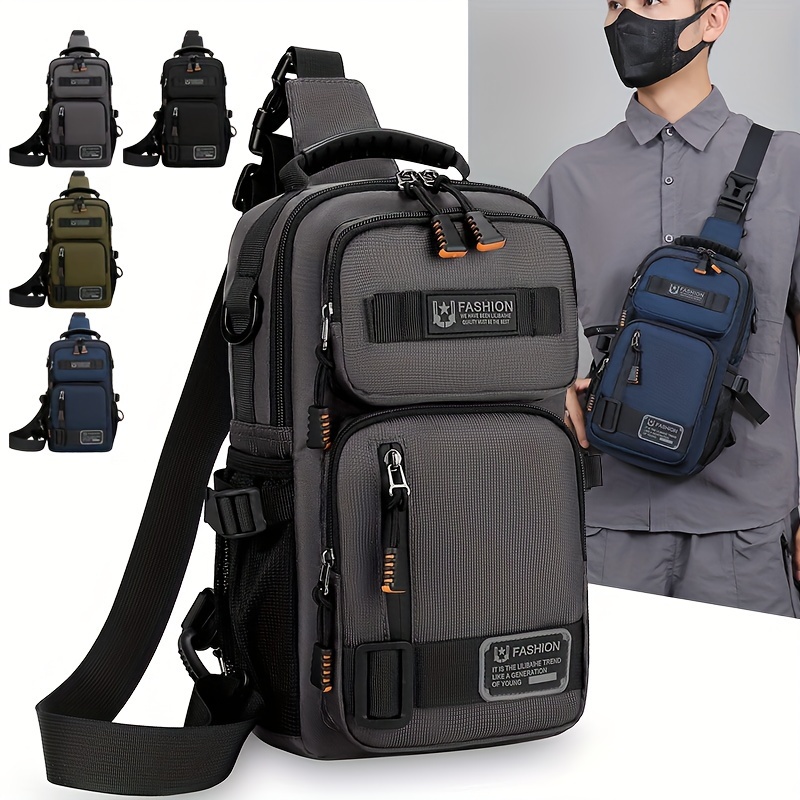 Travel Accessories Bike - Tas dada pria multifungsi, tas pinggang