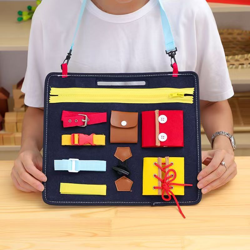 Travel Accessories Toddler - Papan Aktivitas Montessori untuk Balita Buku