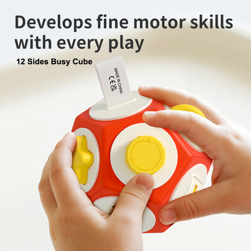 Travel Accessories Toddler - Kubus Sibuk Montessori untuk Balita, Mainan