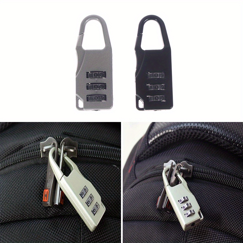Travel Accessories Electronics - 5 Buah/Lot Gembok Perjalanan Mini Set