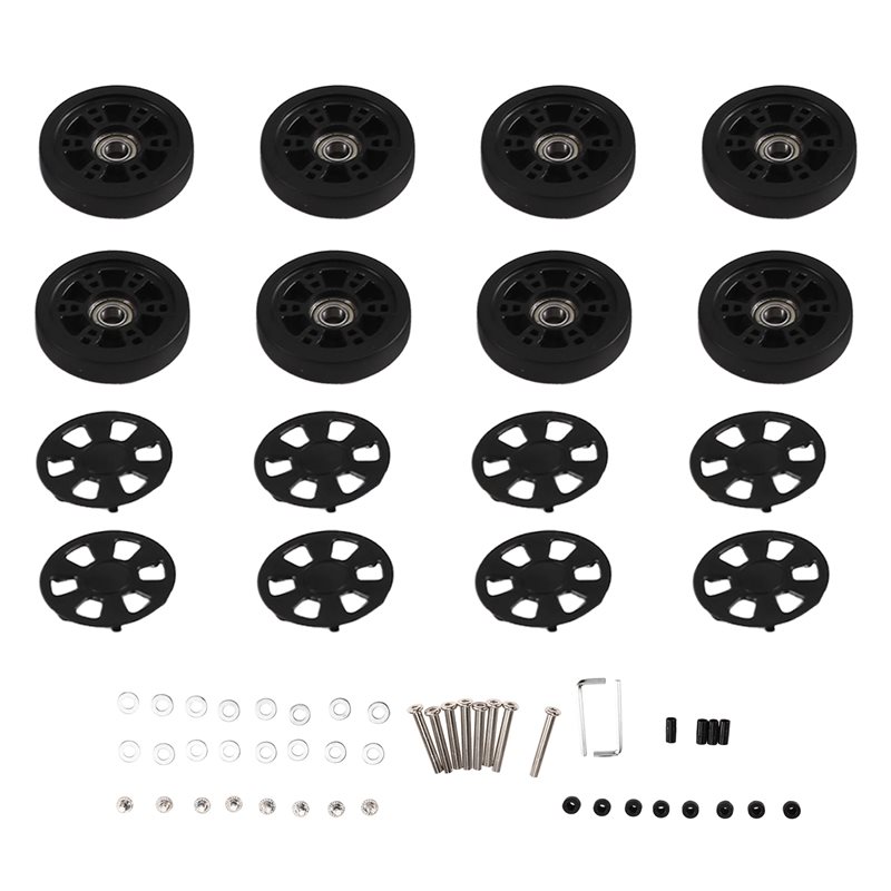 Luggage Wheel Replacement - LLCS-Untuk Penggantian Roda Koper 55X12mm 8PCS