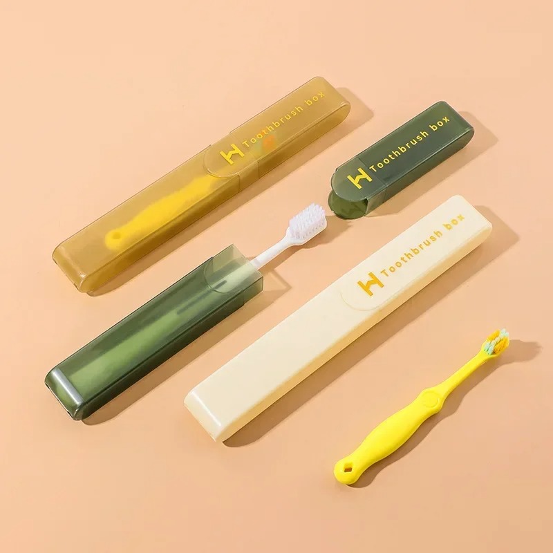 Travel Accessories Youtube - Kotak Sikat Gigi Portabel Anti Debu,