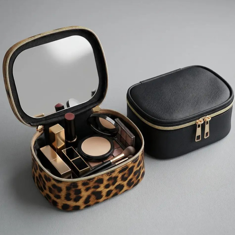 Travel Z - Tas Makeup Baru 2026 dengan Cermin,