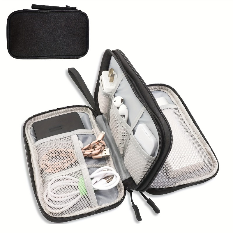 Travel Accessories Electronics - Tas Organizer Perjalanan, Kantong Penyimpanan Multi-Saku,