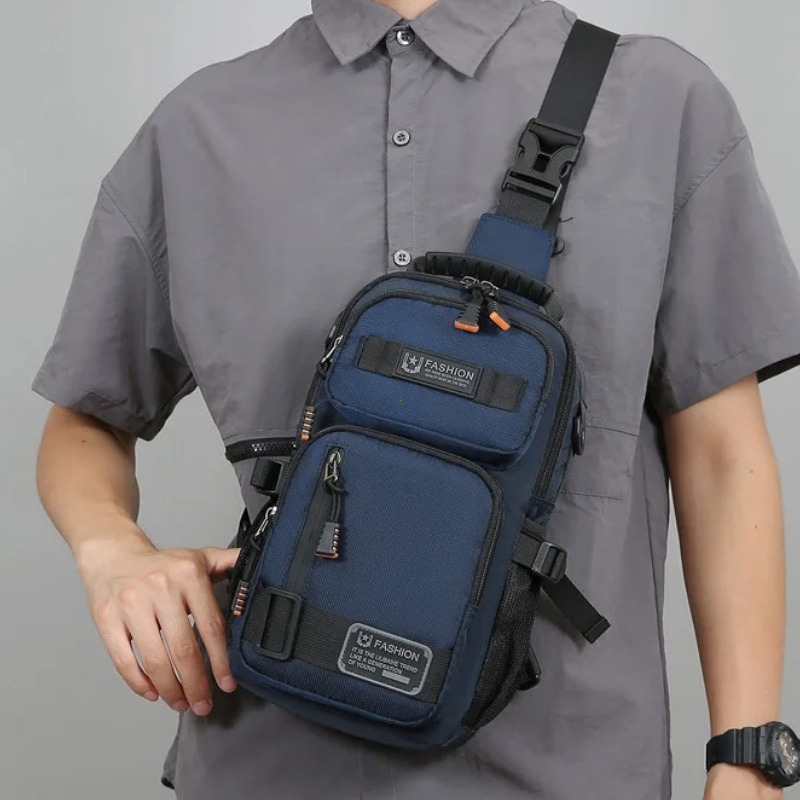 Travel Accessories Bike - Tas Bahu Multifungsi Pria Tas Pinggang