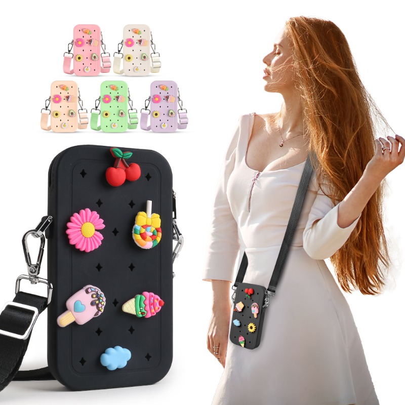 Travel Z - Tas Selempang Silikon Portabel Multifungsi Tas