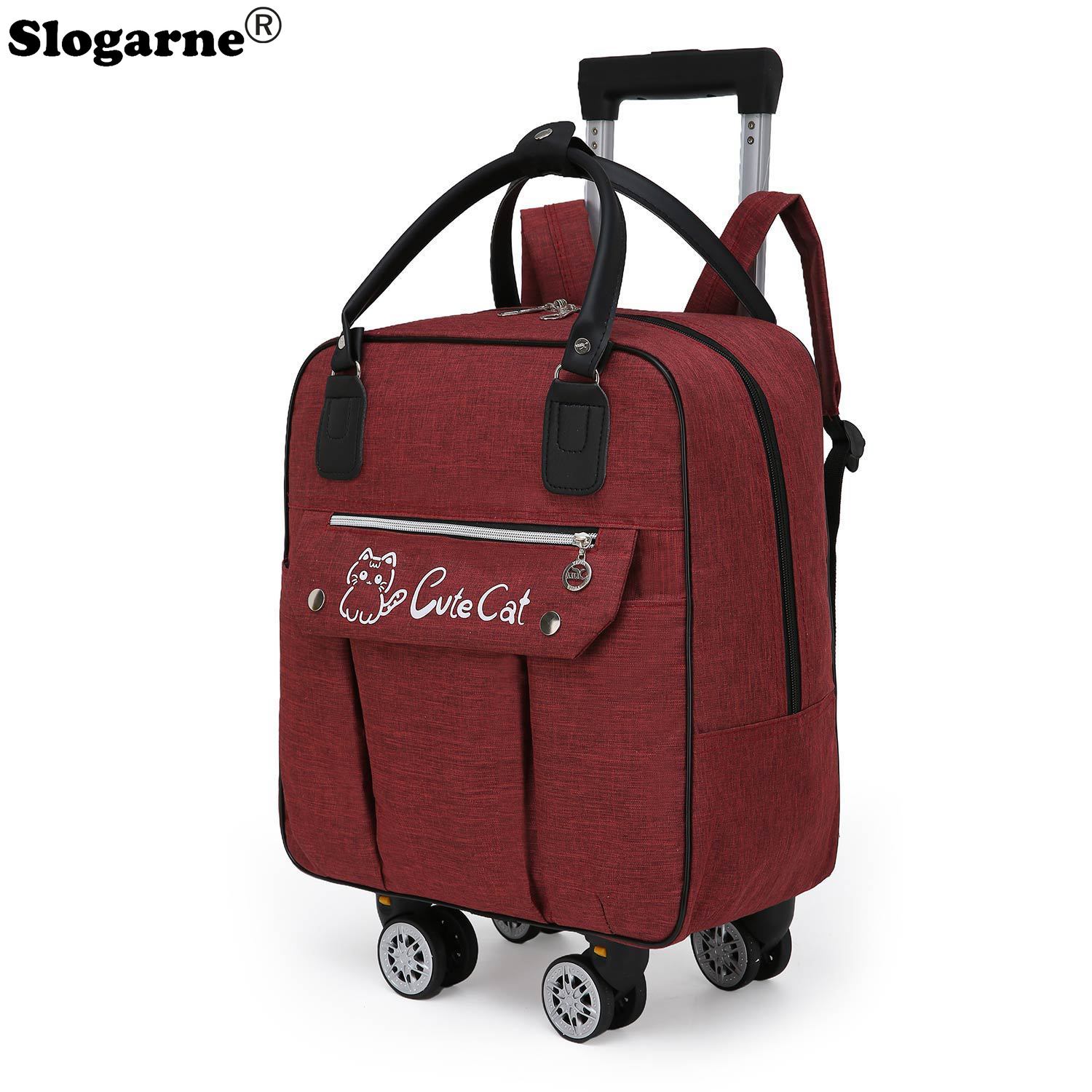 Luggage Wheel Replacement - Tas Travel Kapasitas Besar Troli Bagasi