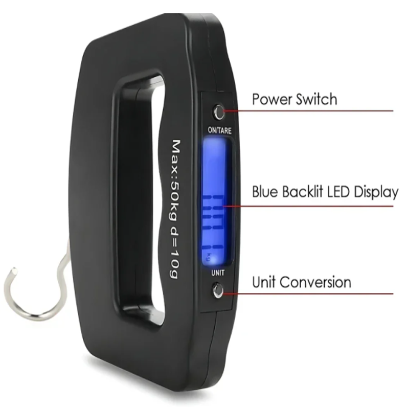 Travel Accessories Electronics - Timbangan Bagasi Perjalanan 50Kg/10G Timbangan Elektronik