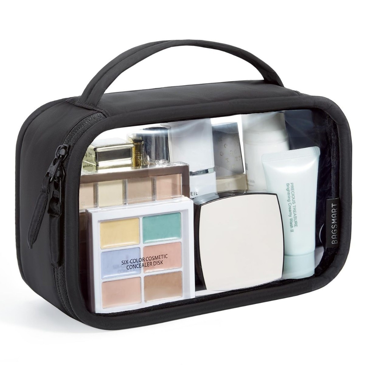 Toiletry Bag Tsa - Tas Makeup Transparan PVC yang Disetujui