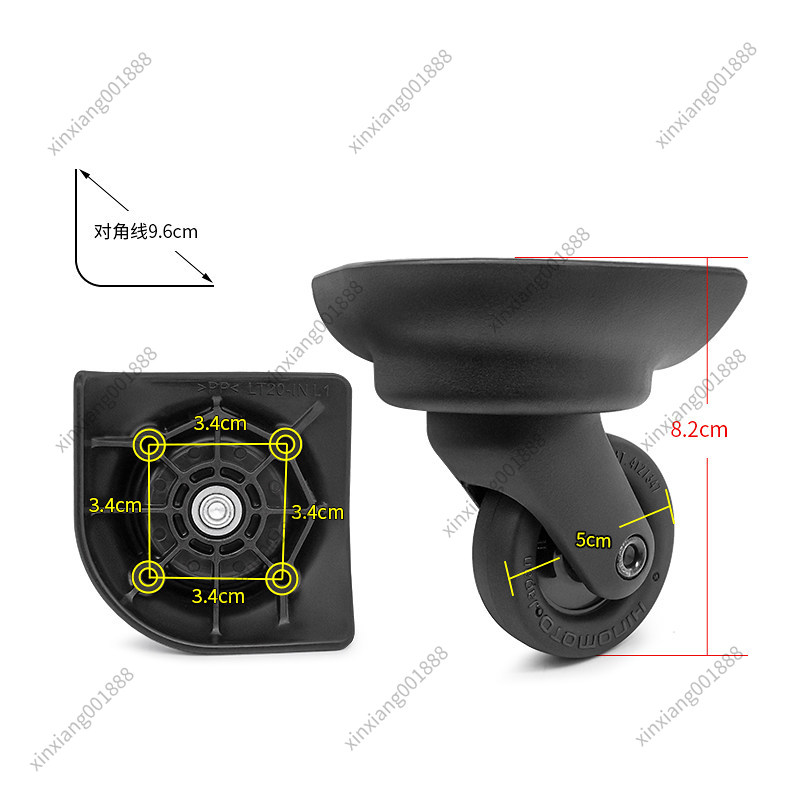 Roda Pengganti Koper Samsonite - Luggage Wheel Replacement ulasan dan harga