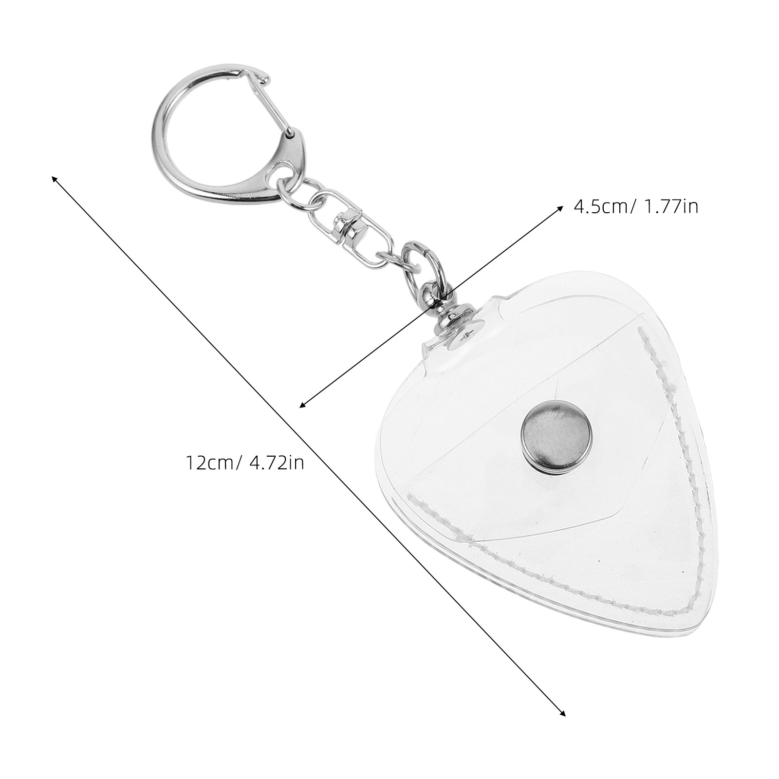 Tempat Pick Gitar Transparan,  - Travel Accessories Holder ulasan dan harga