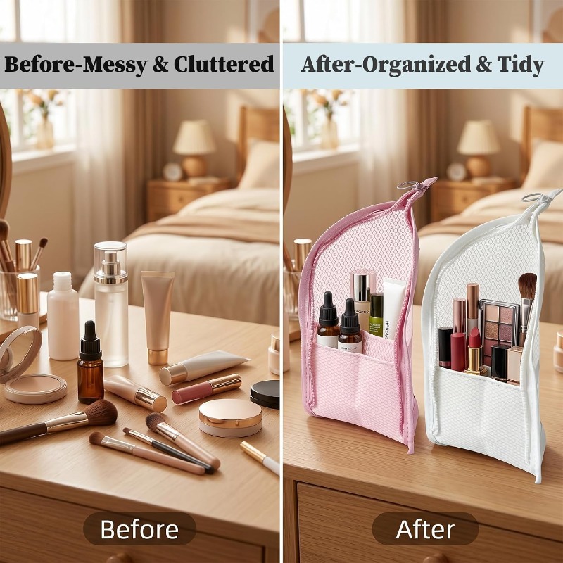 Tas Perlengkapan Mandi Berbaha - Travel Accessories Holder ulasan dan harga