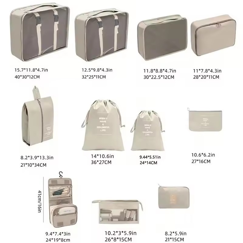 Set Tas Penyimpanan Perjalanan - Travel Accessories Electronics ulasan dan harga