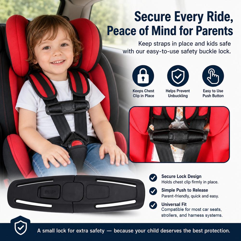 Klip Tali Pengaman Kursi Anak  - Travel Accessories For Baby ulasan dan harga