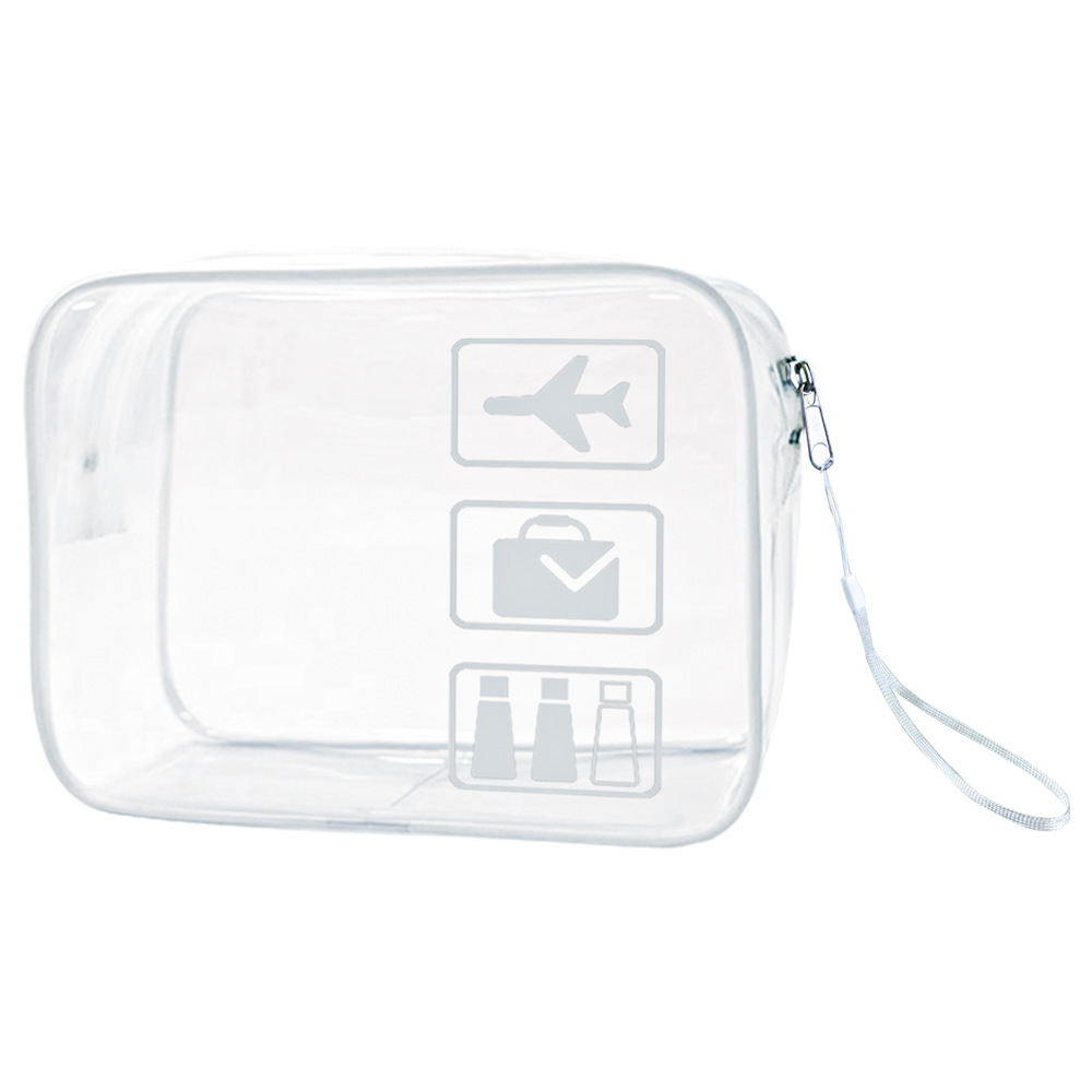 Tas rias transparan, tas peraw - Toiletry Bag Tsa ulasan dan harga