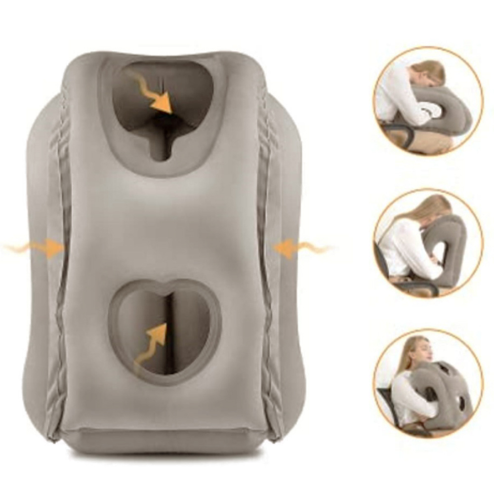 Bantal Perjalanan Tiup, Akseso - Travel Accessories For Long Haul Flights ulasan dan harga