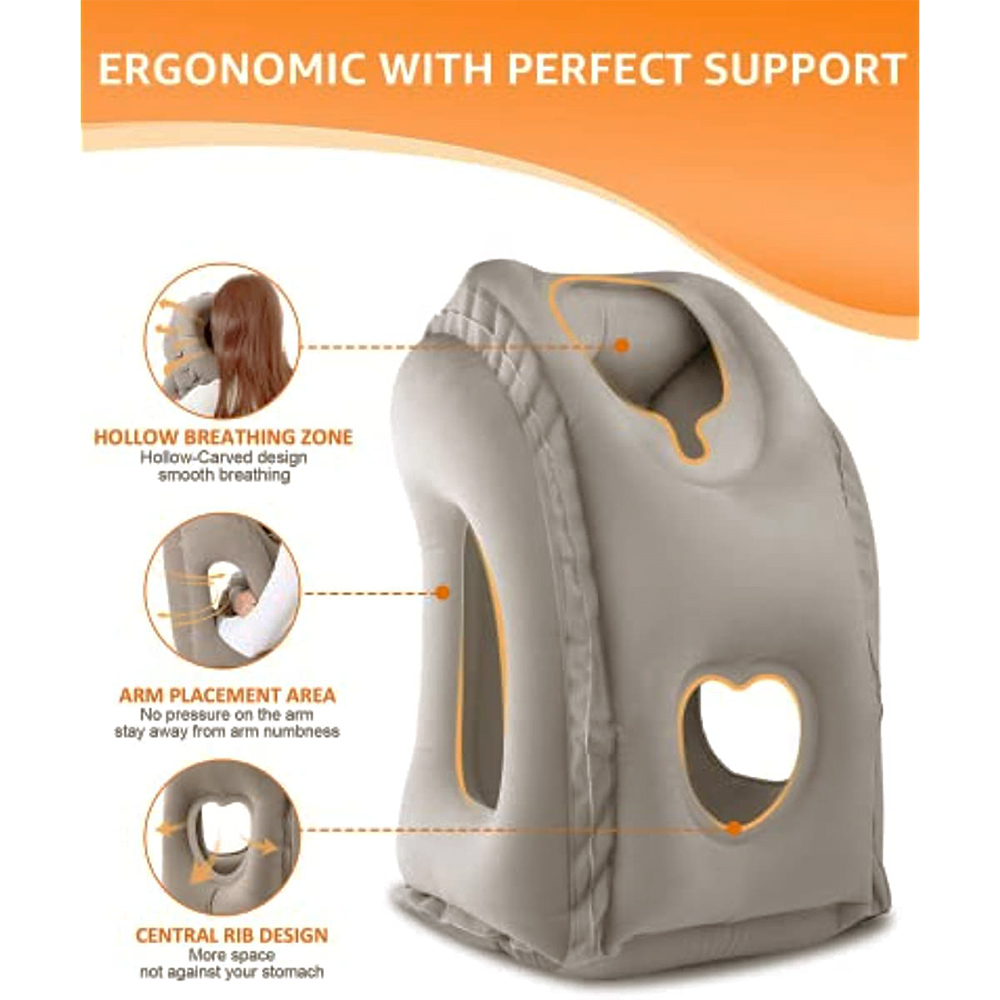 Bantal Perjalanan Tiup, Akseso - Travel Accessories For Long Haul Flights ulasan dan harga