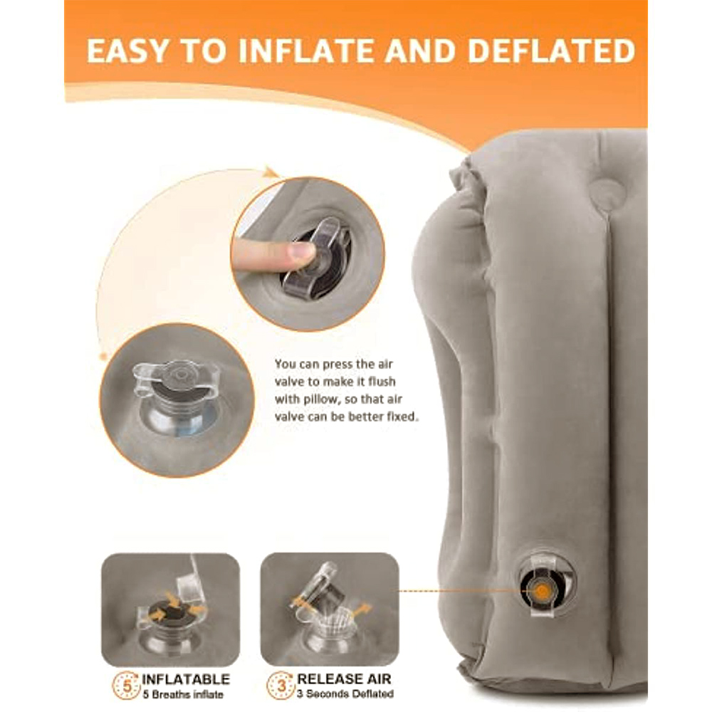 Bantal Perjalanan Tiup, Akseso - Travel Accessories For Long Haul Flights ulasan dan harga