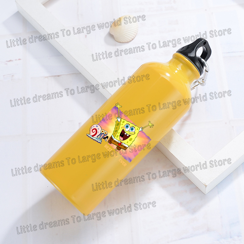 Botol Air Aluminium SpongeBob  - Travel Accessories Bike ulasan dan harga