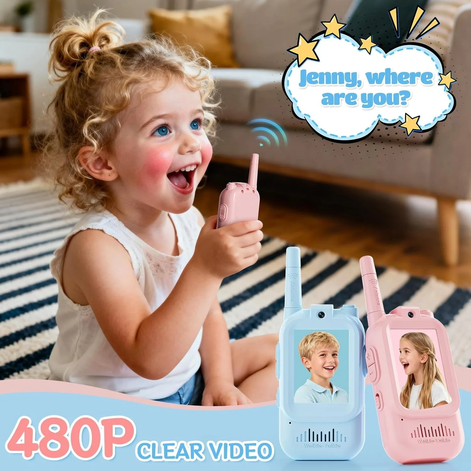 2 Buah Walkie Talkie Video unt - Travel Accessories Toddler ulasan dan harga