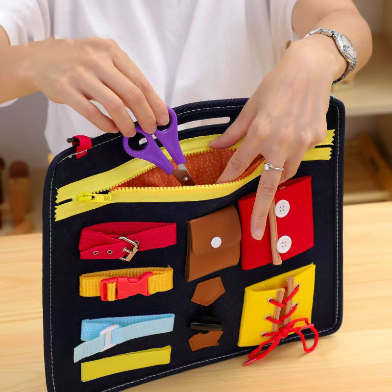 Papan Aktivitas Montessori unt - Travel Accessories Toddler ulasan dan harga