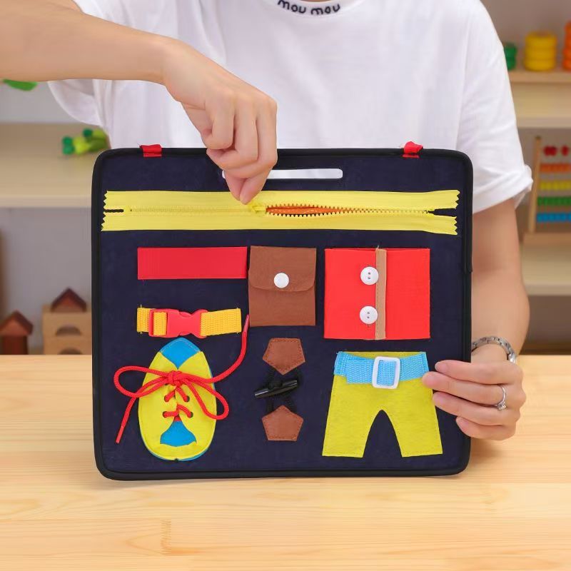 Papan Aktivitas Montessori unt - Travel Accessories Toddler ulasan dan harga
