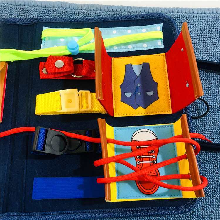 Papan Aktivitas Montessori unt - Travel Accessories Toddler ulasan dan harga