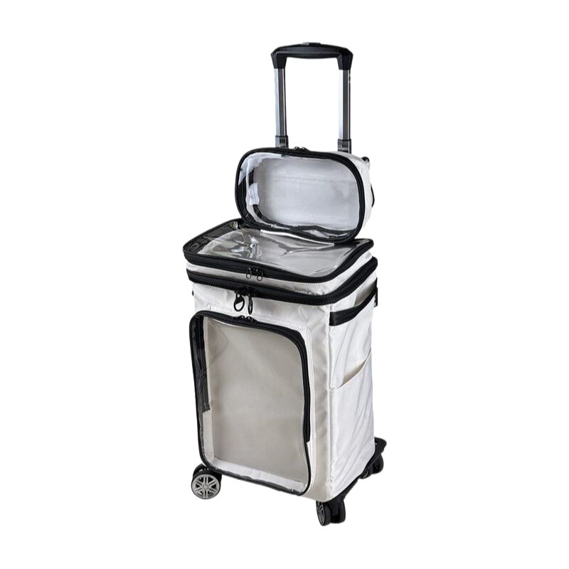 Tas Koper Transparan Bergaya K - Luggage Wheel Replacement ulasan dan harga