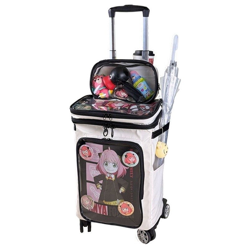 Tas Koper Transparan Bergaya K - Luggage Wheel Replacement ulasan dan harga