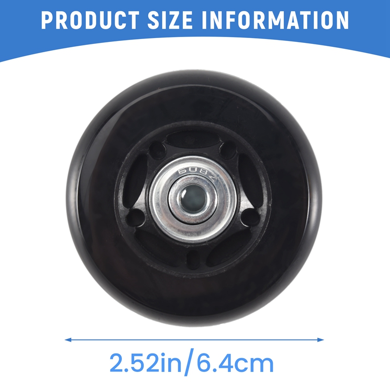 2 Set Roda Pengganti Koper Bag - Luggage Wheel Replacement ulasan dan harga