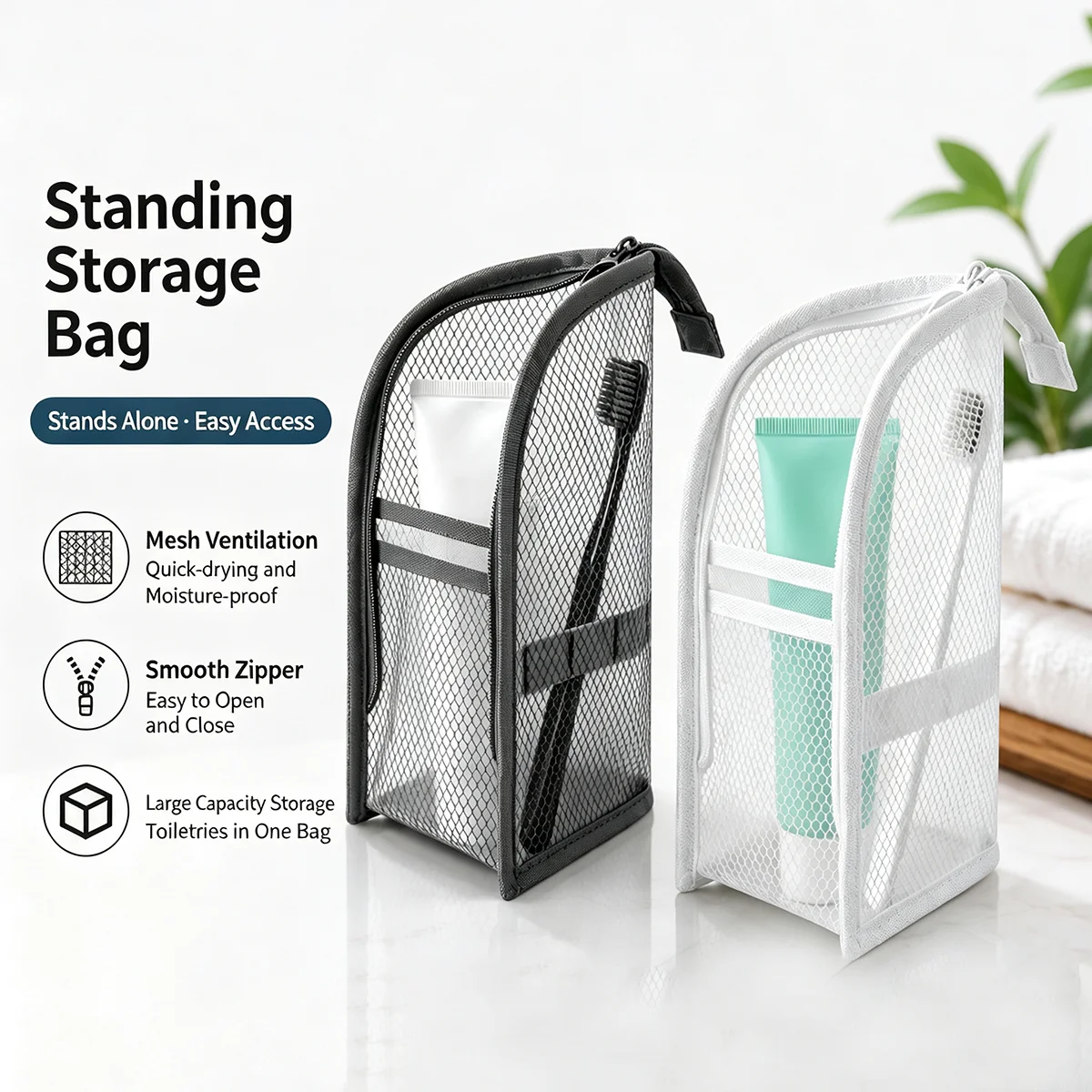 Tas Perlengkapan Mandi Berjari - Travel Accessories Organizer Case ulasan dan harga