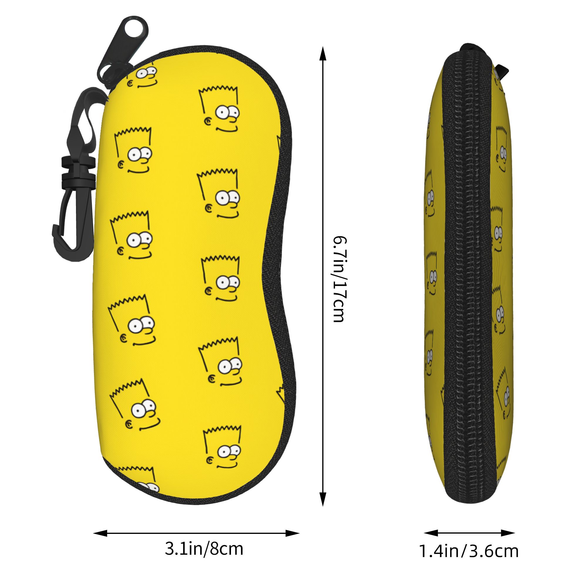 S-Simpsons Film Kacamata Case  - Travel Accessories Pouch For Men ulasan dan harga