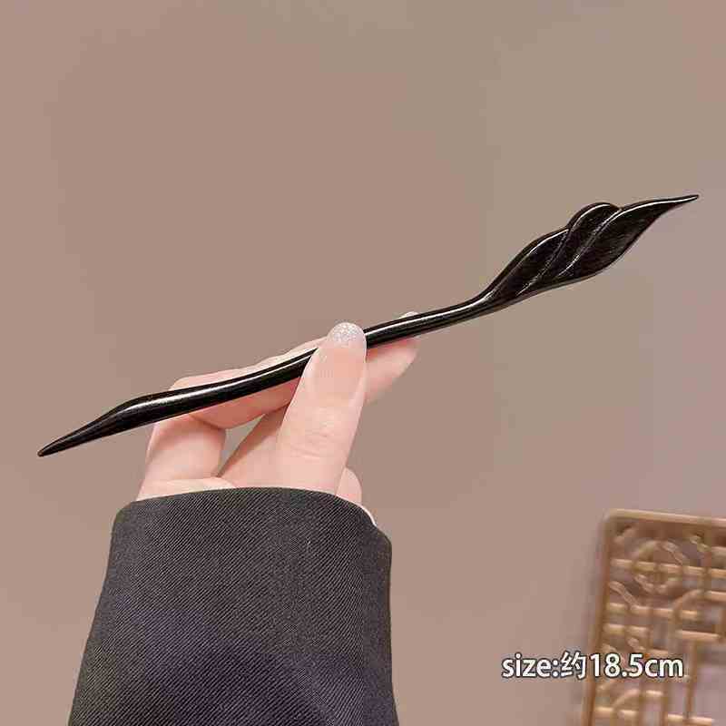 Jepit Rambut Kayu Ukiran Indah - Travel Accessories High End ulasan dan harga