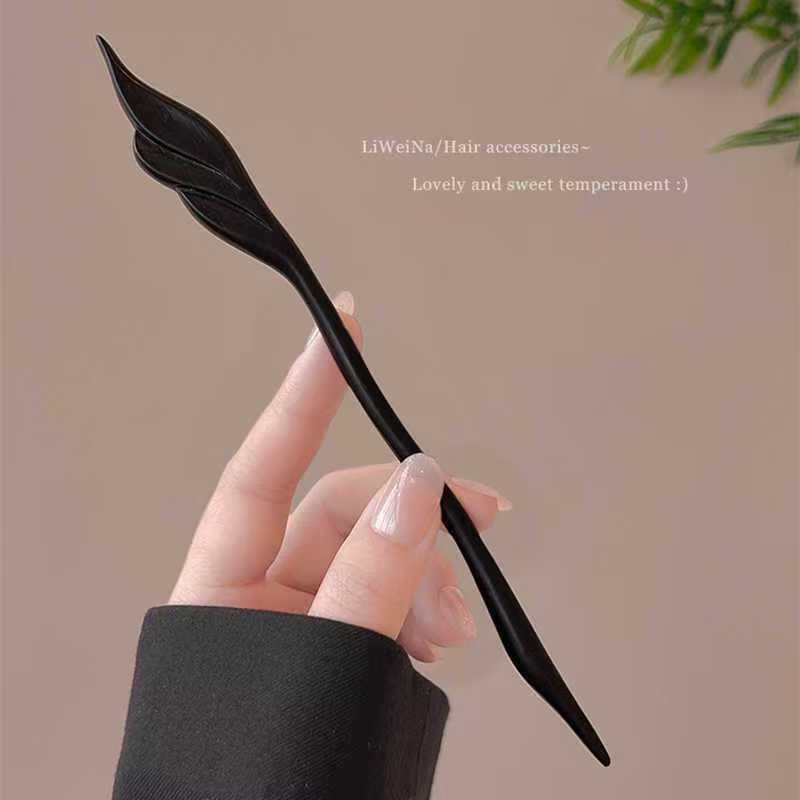 Jepit Rambut Kayu Ukiran Indah - Travel Accessories High End ulasan dan harga