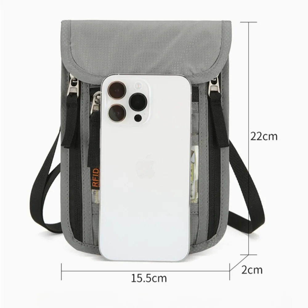 Dompet Leher Anti Maling denga - Travel Accessories Pouch For Men ulasan dan harga