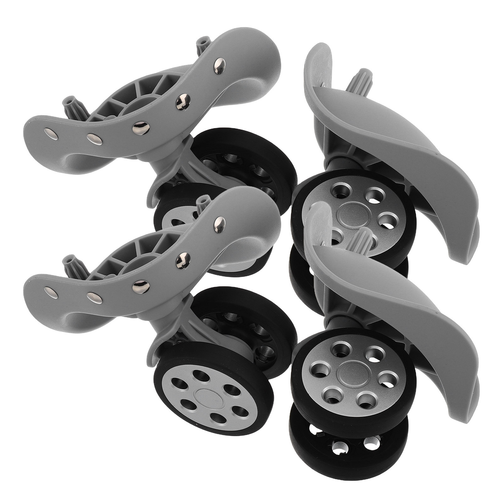 2 Pasang Kit Perbaikan Roda Ko - Luggage Wheel Replacement ulasan dan harga