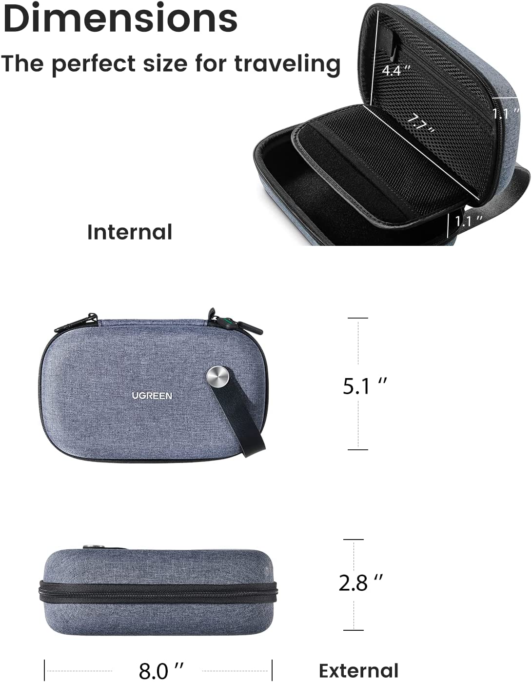 Tas Organizer Perjalanan Elekt - Travel Accessories Organizer Case ulasan dan harga