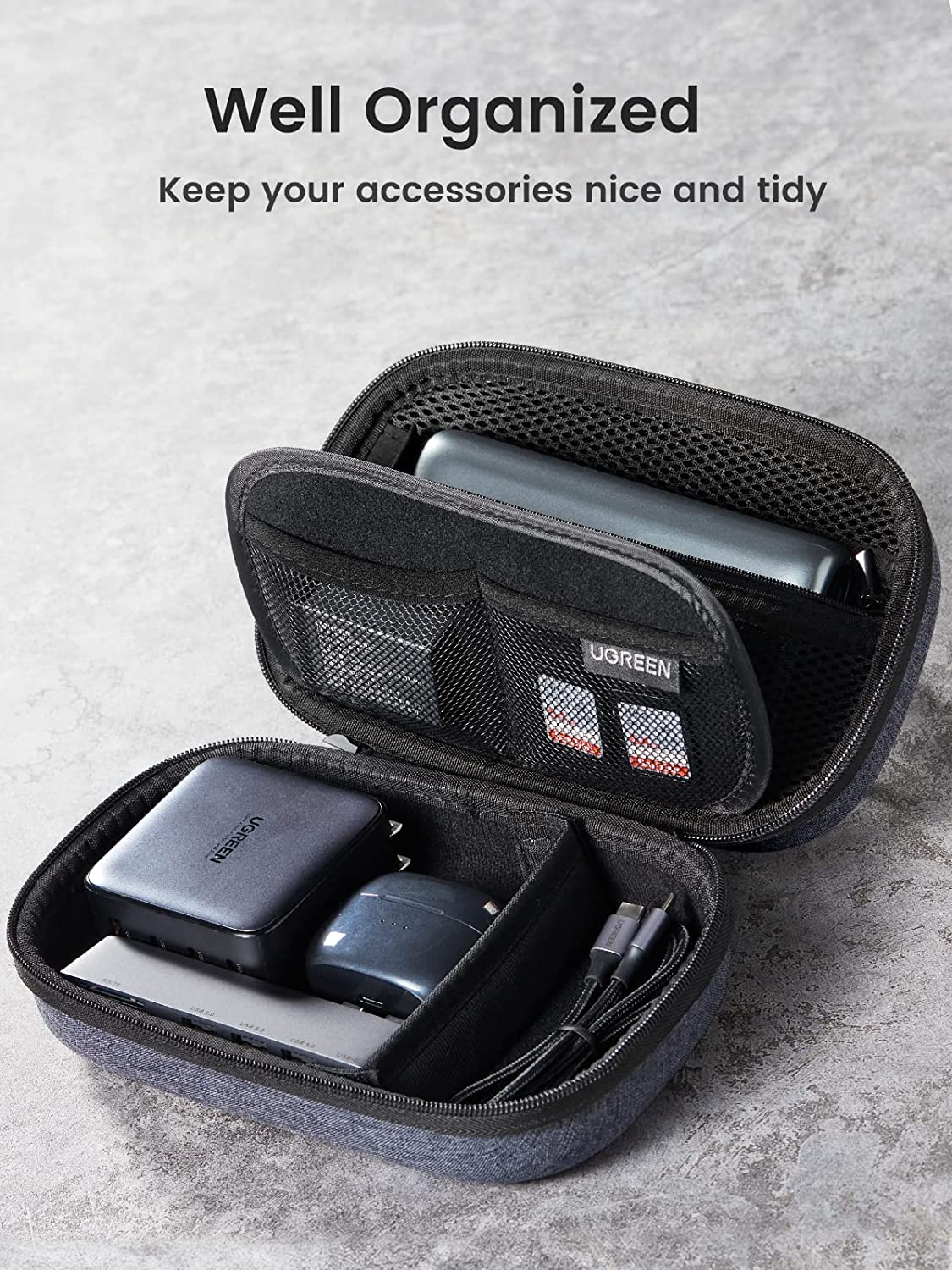 Tas Organizer Perjalanan Elekt - Travel Accessories Organizer Case ulasan dan harga