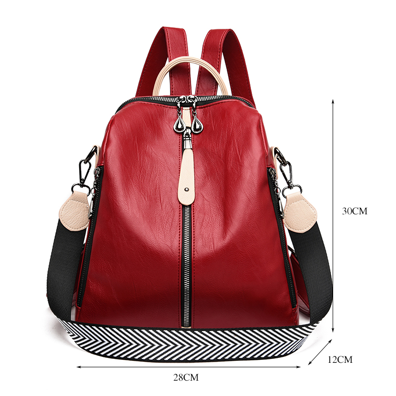 Ransel Fashion ransel kulit le - Travel Accessories Holder ulasan dan harga