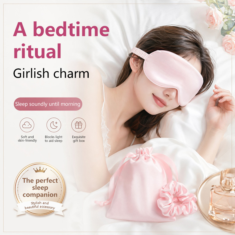 Set 3Pcs Masker Mata Sutra Pen - Travel Accessories ulasan dan harga