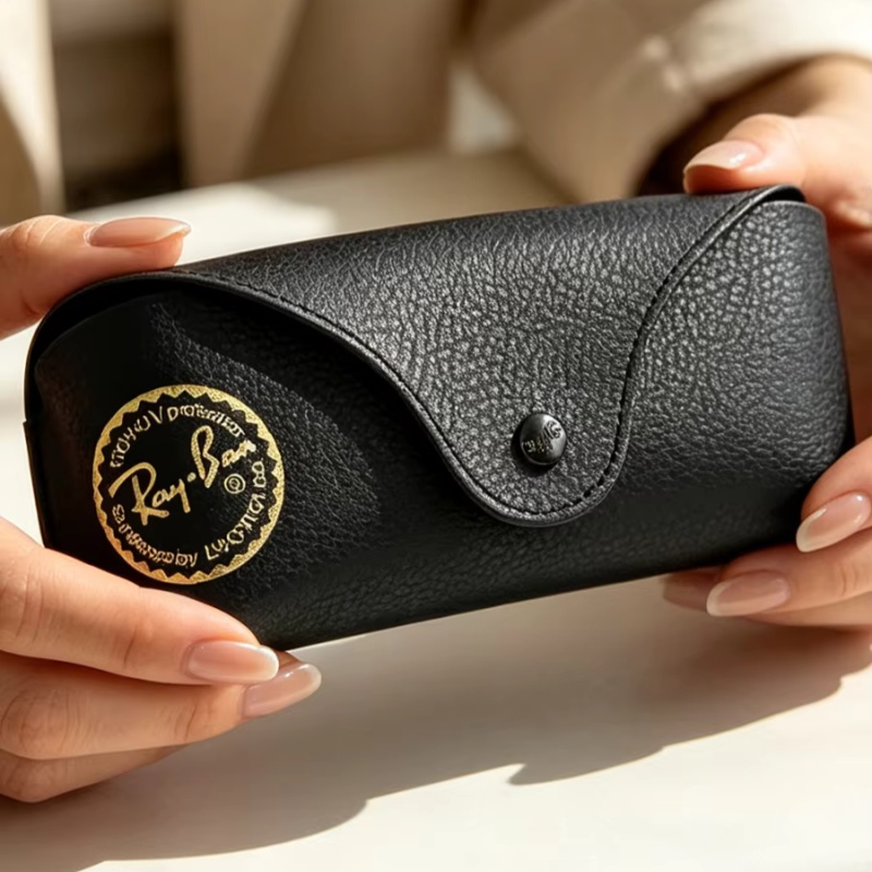 Kotak Kacamata Kulit Ray-Ban,  - Travel Accessories Pouch For Men ulasan dan harga