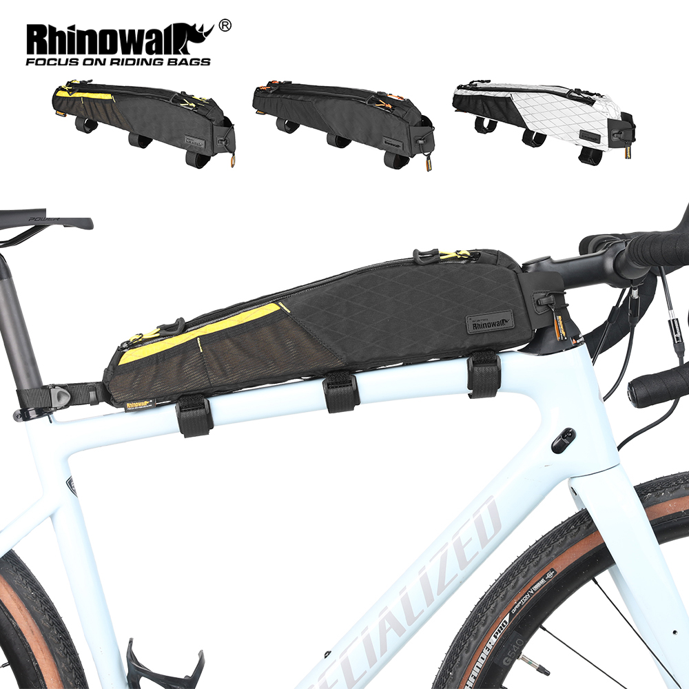 Rhinowalk Bicycle Top Tube Bag - Travel Accessories Youtube ulasan dan harga