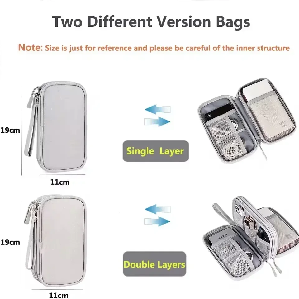 Tas Kabel Perjalanan Portabel, - Travel Accessories Electronics ulasan dan harga