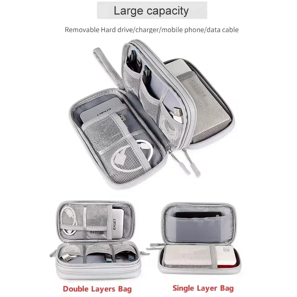 Tas Kabel Perjalanan Portabel, - Travel Accessories Electronics ulasan dan harga