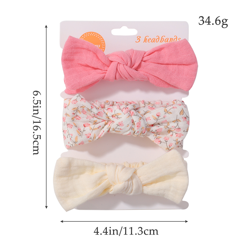 3 Buah/Set Ikat Kepala Busur E - Travel Accessories For Toddlers ulasan dan harga