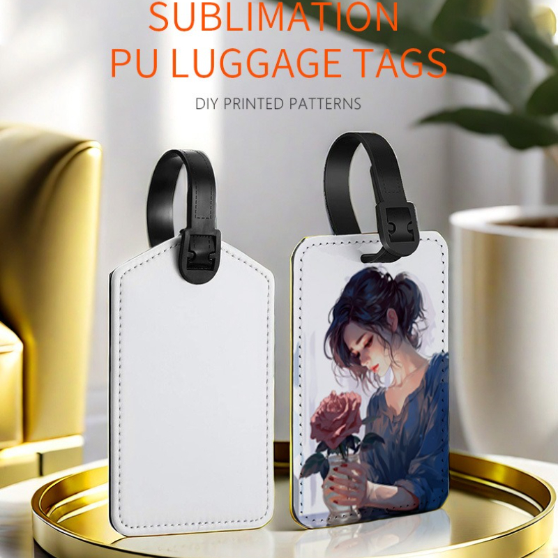 Tag Bagasi Kulit PU Gambar Kus - Travel Accessories High End ulasan dan harga