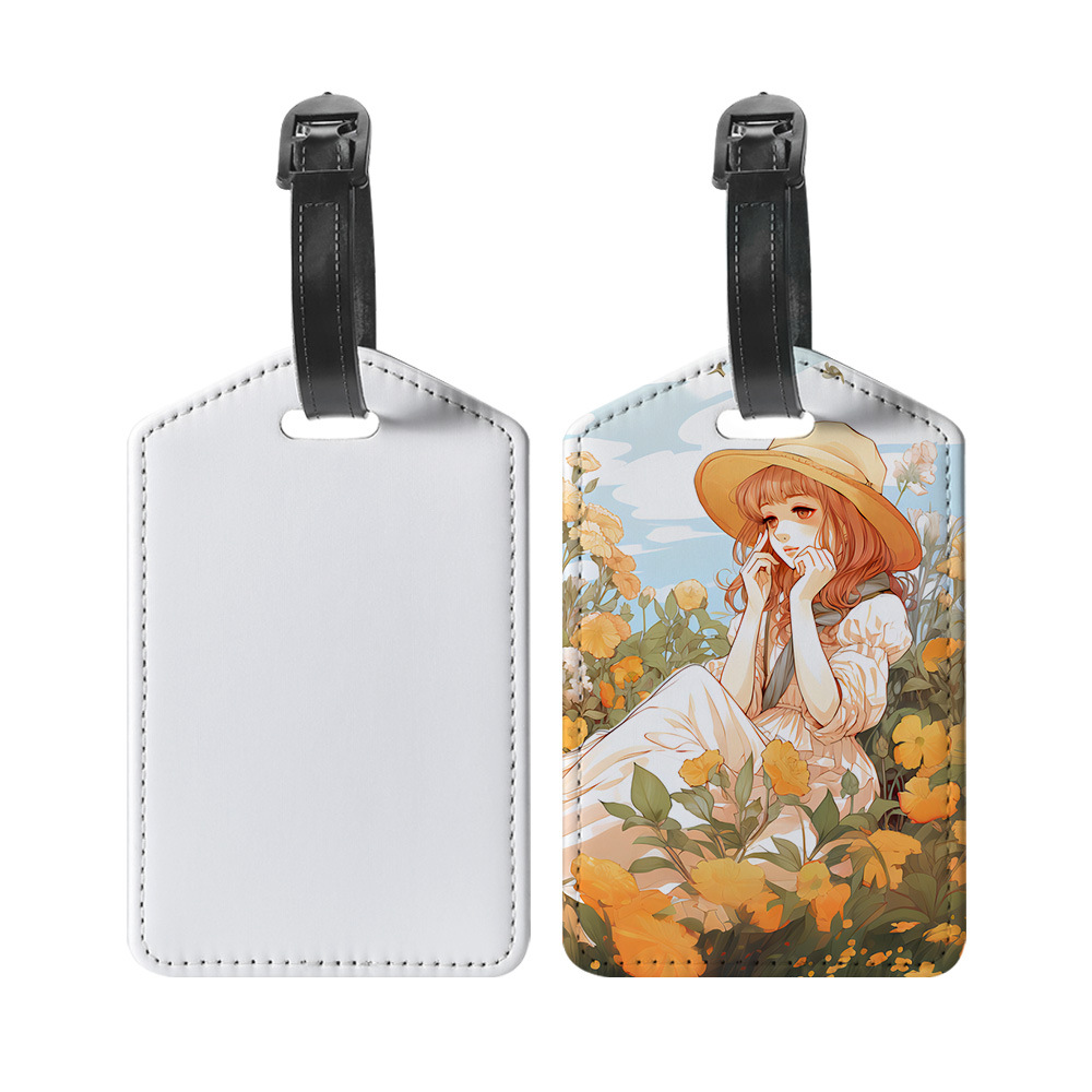 Tag Bagasi Kulit PU Gambar Kus - Travel Accessories High End ulasan dan harga