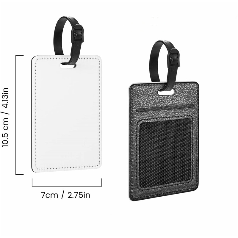 Tag Bagasi Kulit PU Gambar Kus - Travel Accessories High End ulasan dan harga